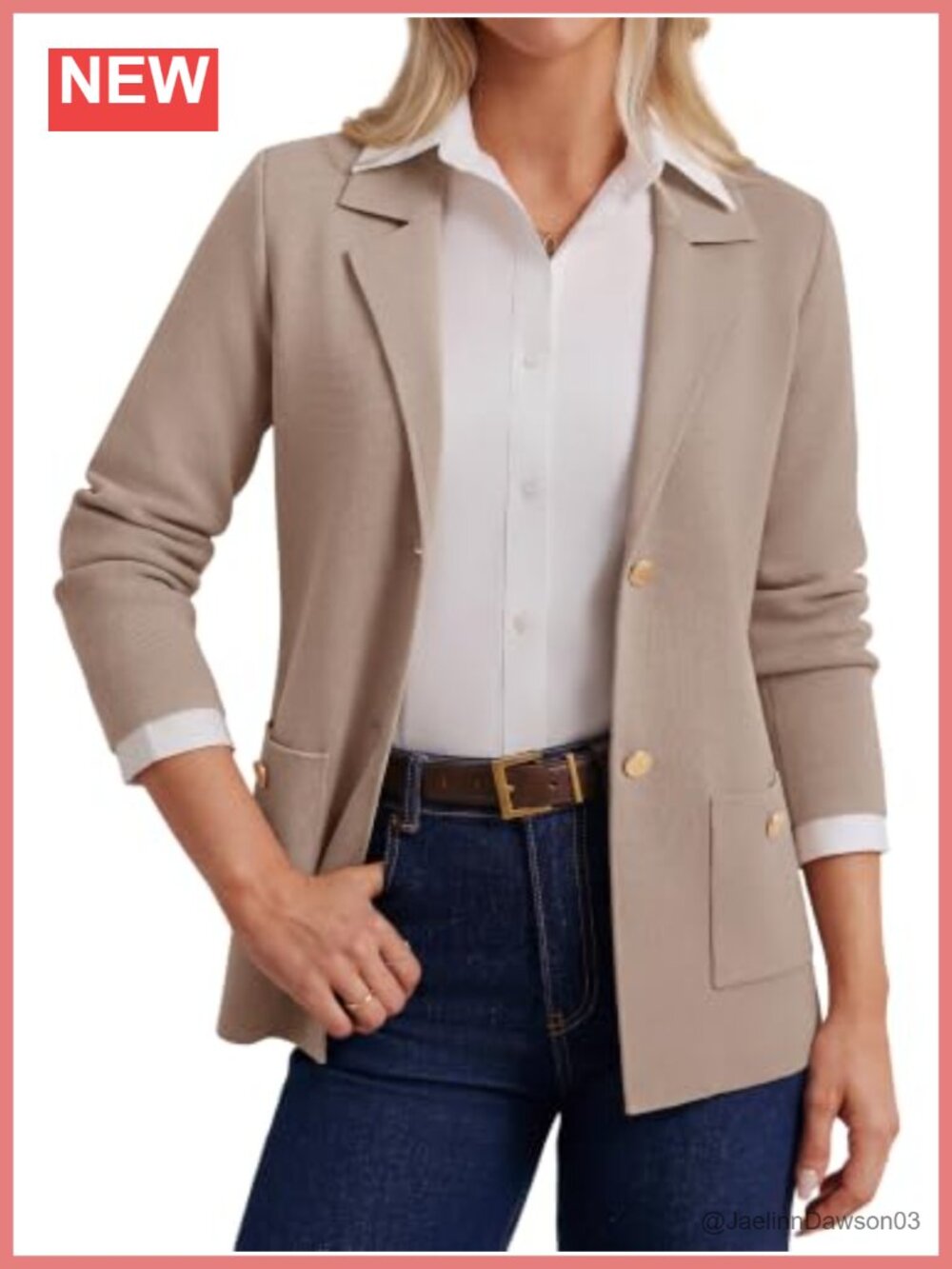 Womens Viscose Sweater Blazer Long Sleeve Knit Jacket